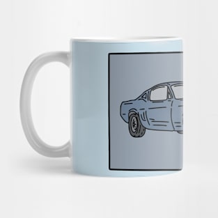 old muscle car Mug